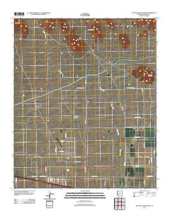Hot Rock Mountain 2011 topographic map thumbnail
