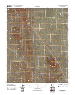 Housholder Pass 2011 topographic map thumbnail