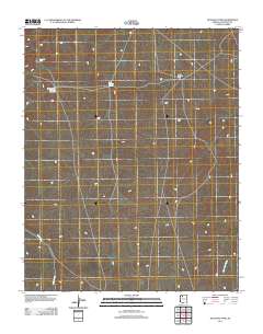 Hualapai Tank 2011 topographic map thumbnail