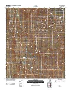 Hunt 2011 topographic map thumbnail