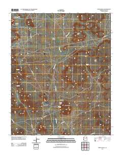 Indian Wells 2011 topographic map thumbnail