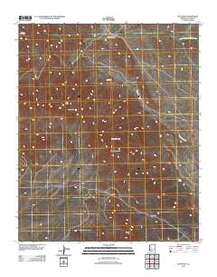 Ives Peak 2011 topographic map thumbnail