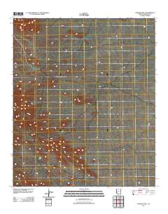 Johnson Well 2011 topographic map thumbnail