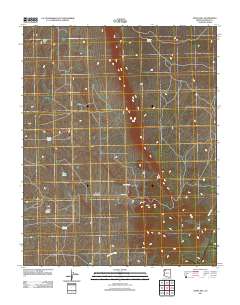 Jones Hill 2011 topographic map thumbnail