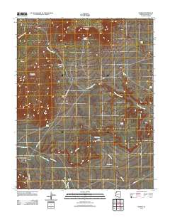 Kaibab 2011 topographic map thumbnail