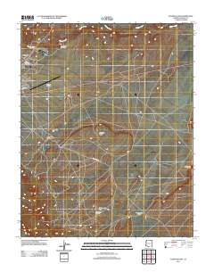 Kayenta East 2011 topographic map thumbnail