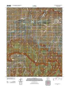 Kayenta West 2011 topographic map thumbnail