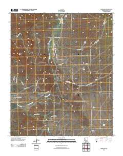 Kirkland 2011 topographic map thumbnail