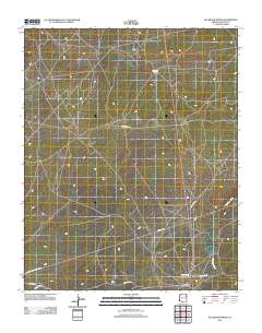 Klagetoh North 2011 topographic map thumbnail