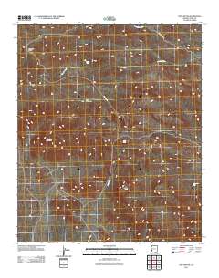 Kofa Butte 2011 topographic map thumbnail