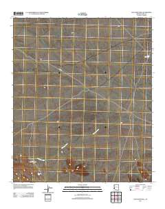 Kofa Deep Well 2011 topographic map thumbnail