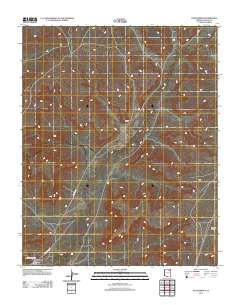 Kykotsmovi 2011 topographic map thumbnail
