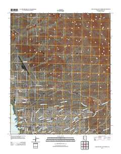 Lake Havasu City North 2011 topographic map thumbnail