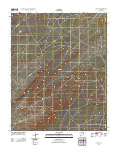 Lamb Well 2011 topographic map thumbnail