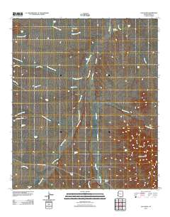 Las Guijas 2011 topographic map thumbnail