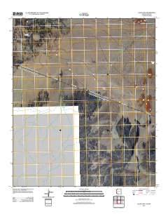 Las Playas 2011 topographic map thumbnail