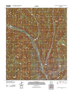Limestone Canyon South 2011 topographic map thumbnail