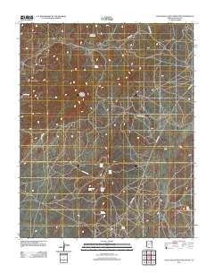Little Black Spot Mountain 2011 topographic map thumbnail
