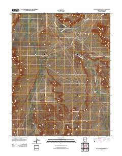 Little Round Rock 2011 topographic map thumbnail