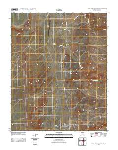 Mud Spring 2011 topographic map thumbnail