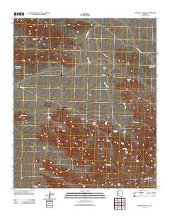 Livingston Hills 2011 topographic map thumbnail