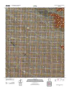 Livingston Hills NW 2011 topographic map thumbnail