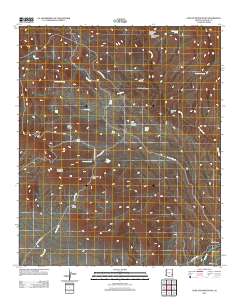 Lone Star Mountain 2011 topographic map thumbnail