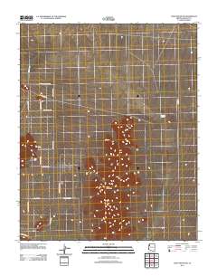 Long Mountain 2011 topographic map thumbnail
