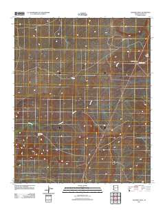 Schnebly Well 2011 topographic map thumbnail