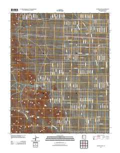 Secret Pass 2011 topographic map thumbnail