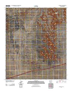 Sentinel NE 2011 topographic map thumbnail