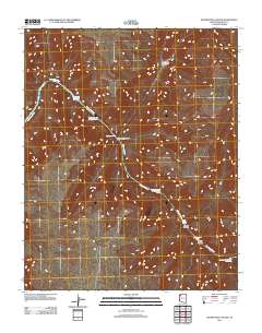 Separation Canyon 2011 topographic map thumbnail