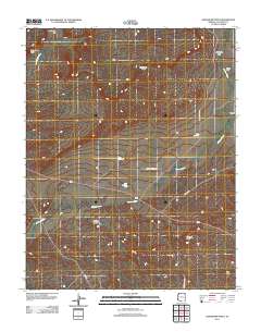 Shinarump Point 2011 topographic map thumbnail