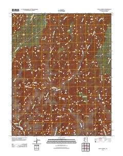 Shiva Temple 2011 topographic map thumbnail
