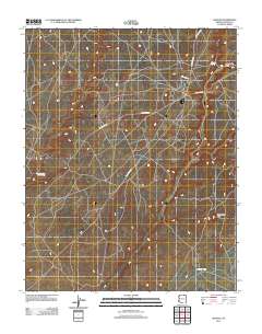 Shonto 2011 topographic map thumbnail
