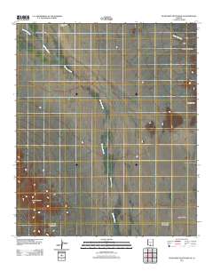 Silver Reef Mountains SE 2011 topographic map thumbnail