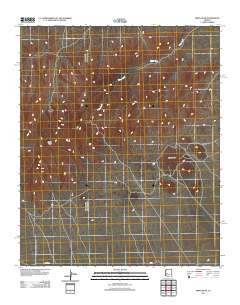 Smith Peak 2011 topographic map thumbnail