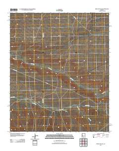Smith Peak NE 2011 topographic map thumbnail