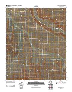 Smith Peak NW 2011 topographic map thumbnail