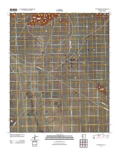 Socorro Mine 2011 topographic map thumbnail