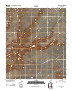 Sontag Mesa 2011 topographic map thumbnail