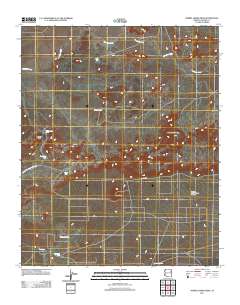 Sorrel Horse Mesa 2011 topographic map thumbnail