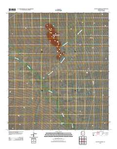 South Komelik 2011 topographic map thumbnail