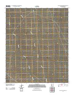 South of Gila Bend 2011 topographic map preview
