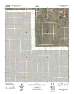 South of Lukeville 2011 topographic map thumbnail