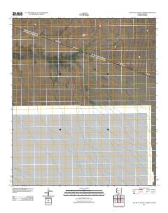 South of Papago Farms 2011 topographic map thumbnail