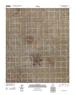 South of Theba 2011 topographic map thumbnail