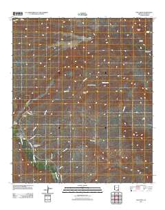Soza Mesa 2011 topographic map thumbnail