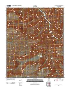 Spencer Canyon 2011 topographic map thumbnail