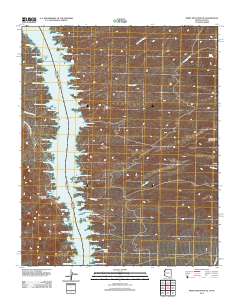 Spirit Mountain SE 2011 topographic map thumbnail